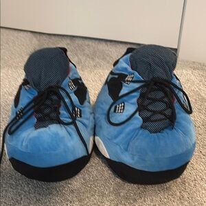 Amazon Kids Slippers in Blue and Black